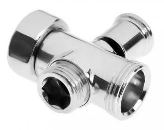 Дивертор для смесителя помповый 3/4-1/2-3/4 VODA VDV2P