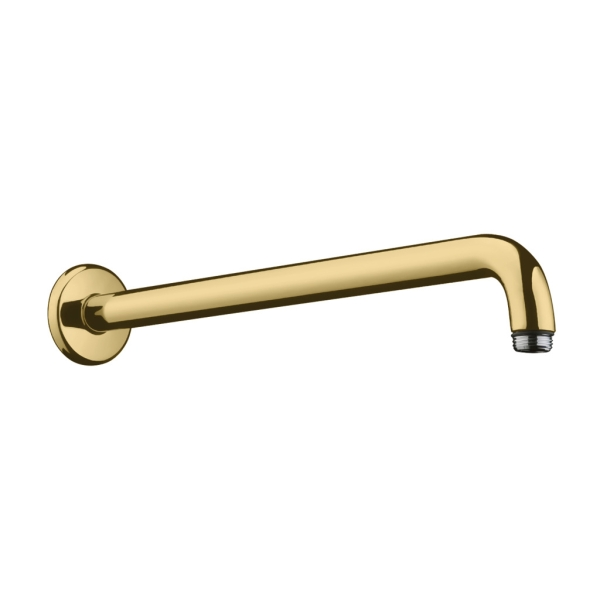 Кронштейн для верхнего душа 389, настенный, золото Hansgrohe 27413990