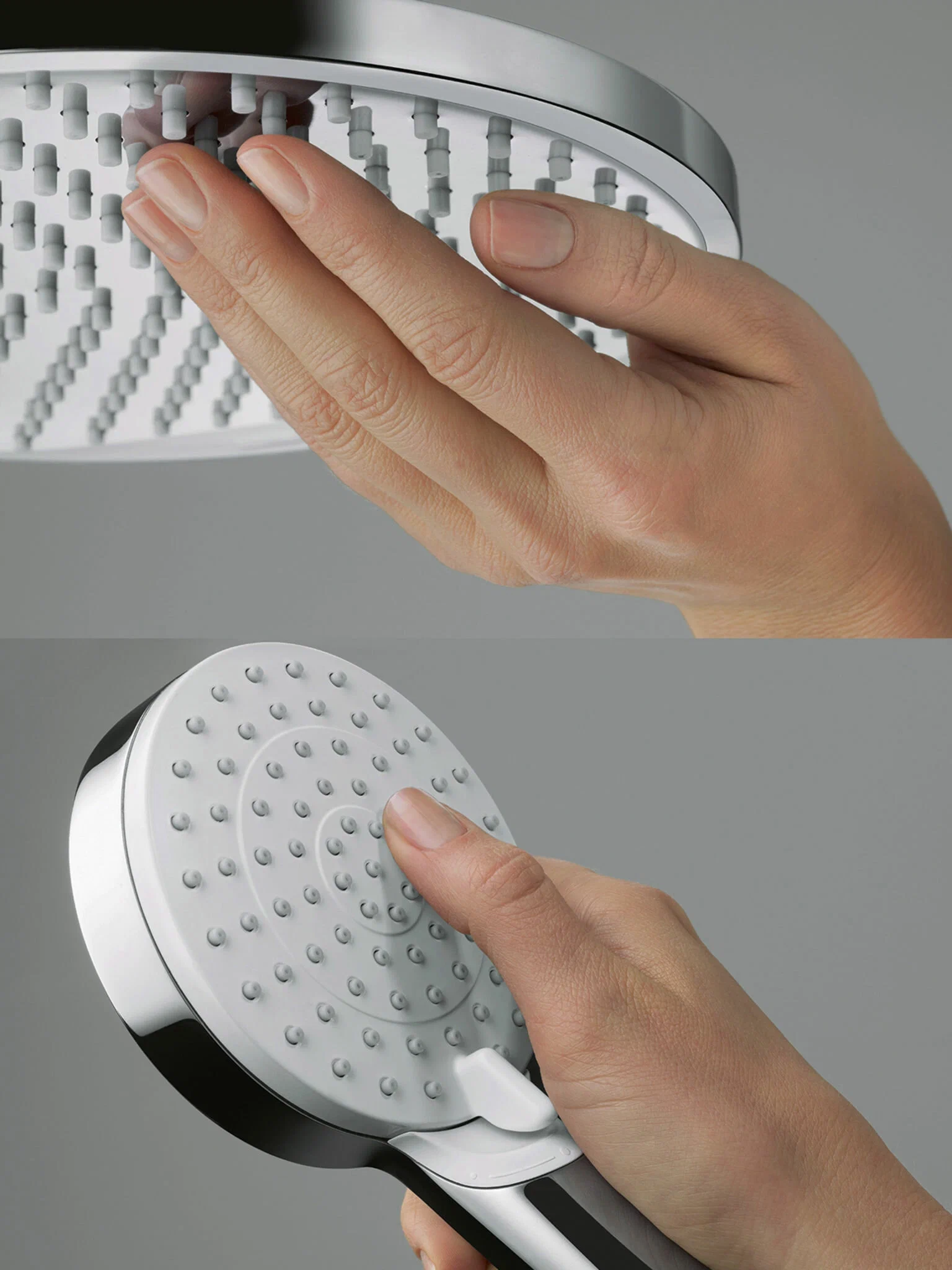 Душевая система с термостатом для душа, хром Hansgrohe Crometta 240 Showerpipe 27267000