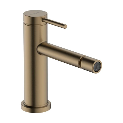 Смеситель для биде, с донным клапаном, бронза Hansgrohe Tecturis S 73201140