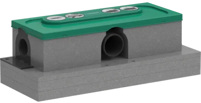 Скрытая монтажная часть для трапа Hansgrohe uBox Universal 01001180