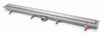 CH1050/50K Водоотводящий линейный трап с решеткой 1050мм глянец