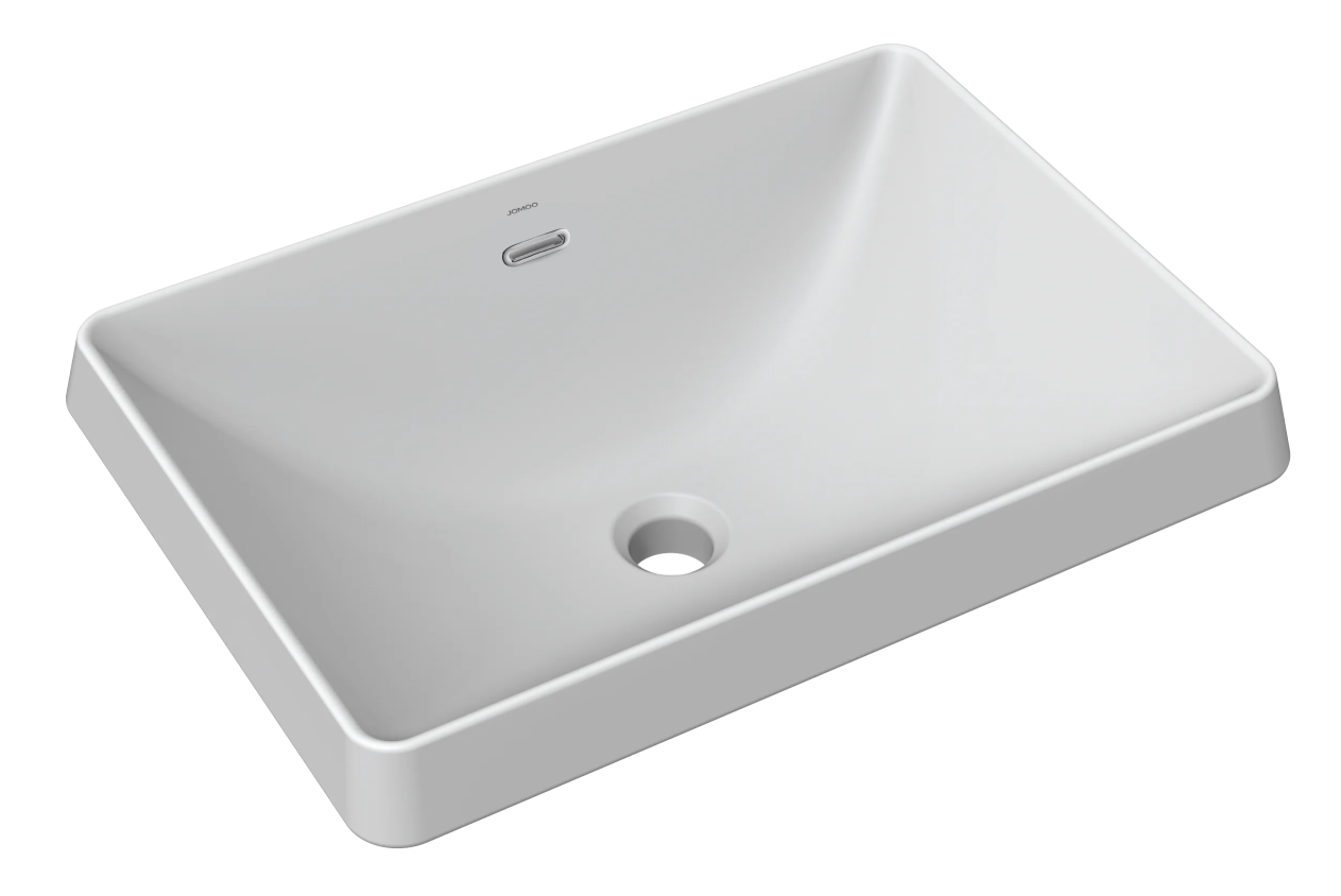 Раковина встраиваемая сверху 54, белая JOMOO P12720-1/01K-1