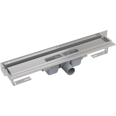 Трап линейный для душа, с регулируемым краем к стене Alcaplast APZ4-1150