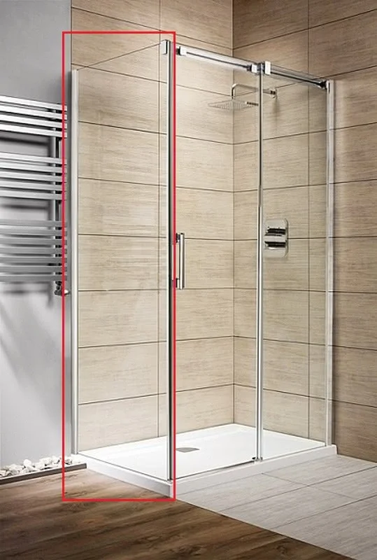 380140-01L Душевая дверь, часть кабины ESPERA KDJ S 1000*2000L (прозрачное стекло), шт