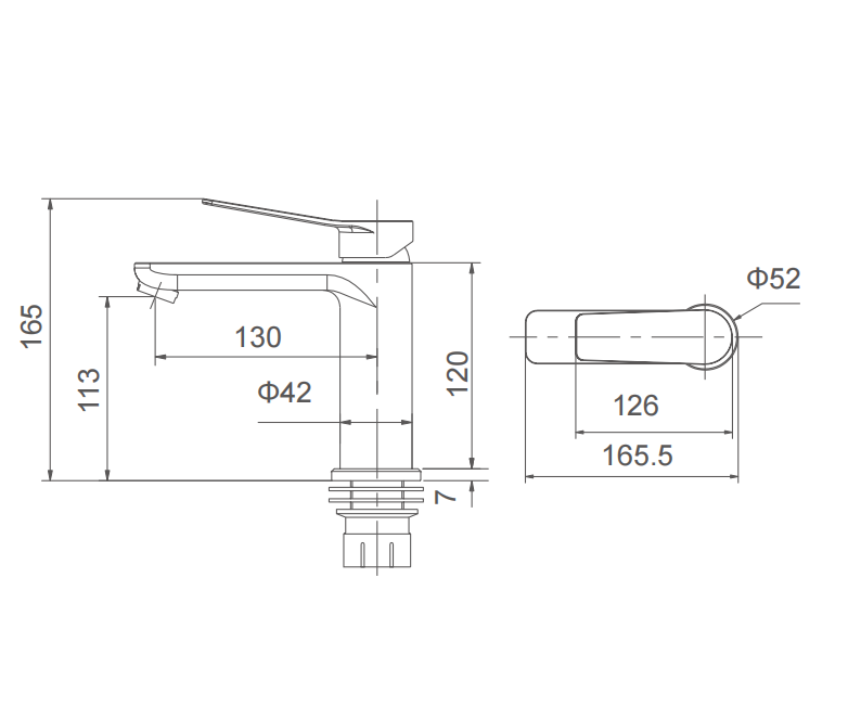 Смеситель для раковины, хром SSWW FD11990-T1