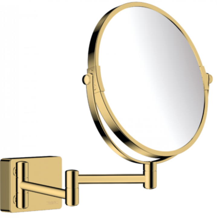 Зеркало косметическое, золото Hansgrohe AddStoris 41791990