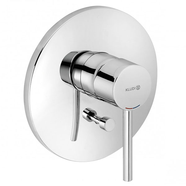 Смеситель для душа, встраиваемый, хром Kludi Bozz 386500576