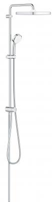 Душевая система с переключателем, без смесителя, хром Grohe Tempesta Cosmopolitan 250 Cube 26694000