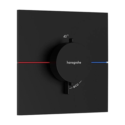 Термостат для душа, встраиваемый, черный Hansgrohe ShowerSelect Comfort E 15574670