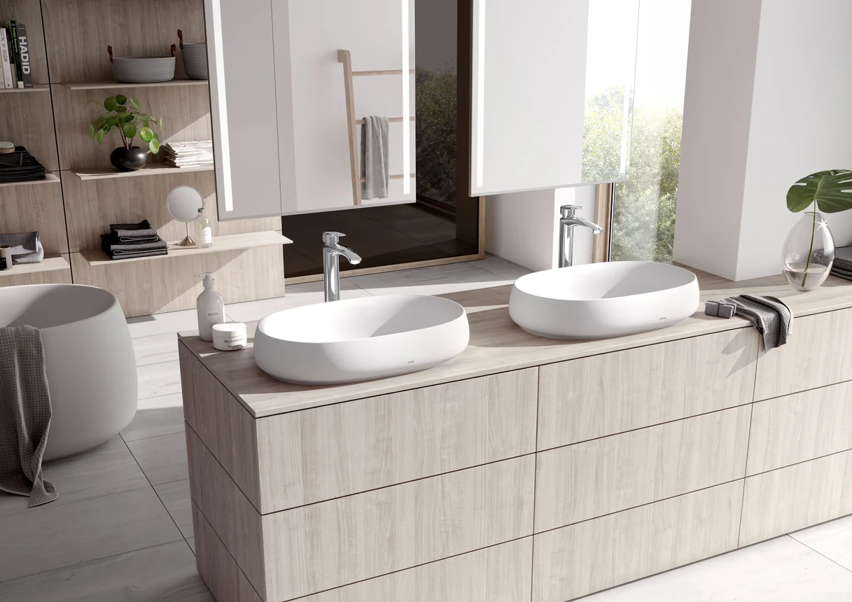 Раковина накладная 60, круглая, белый TOTO CE PJS05WEE#MW