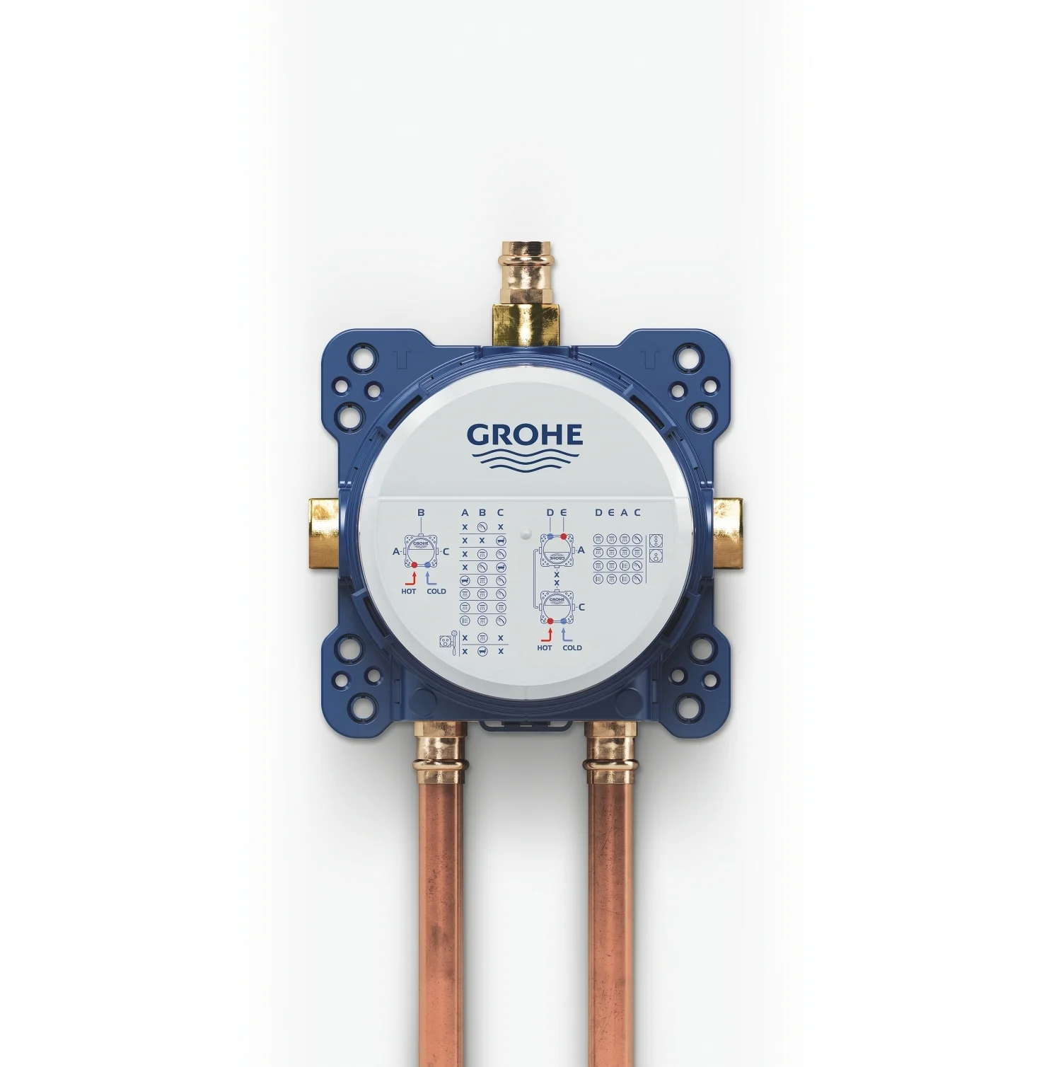 Скрытая монтажная часть универсальная Grohe Rapido SmartBox 35604000