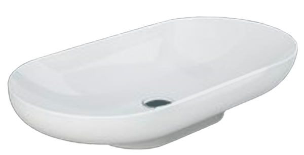 Раковина накладная 70, белая Rak Ceramics Des DESCT7000AWHA