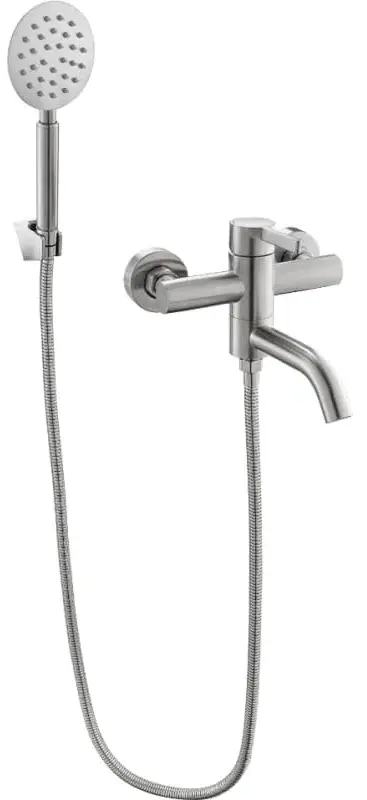 Смеситель для ванны, сатин VODA Vessel VSL54