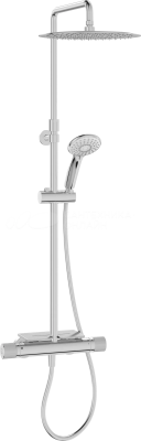 Душевая система с термостатом для душа, хром Jacob Delafon Rivoli E30117-CP