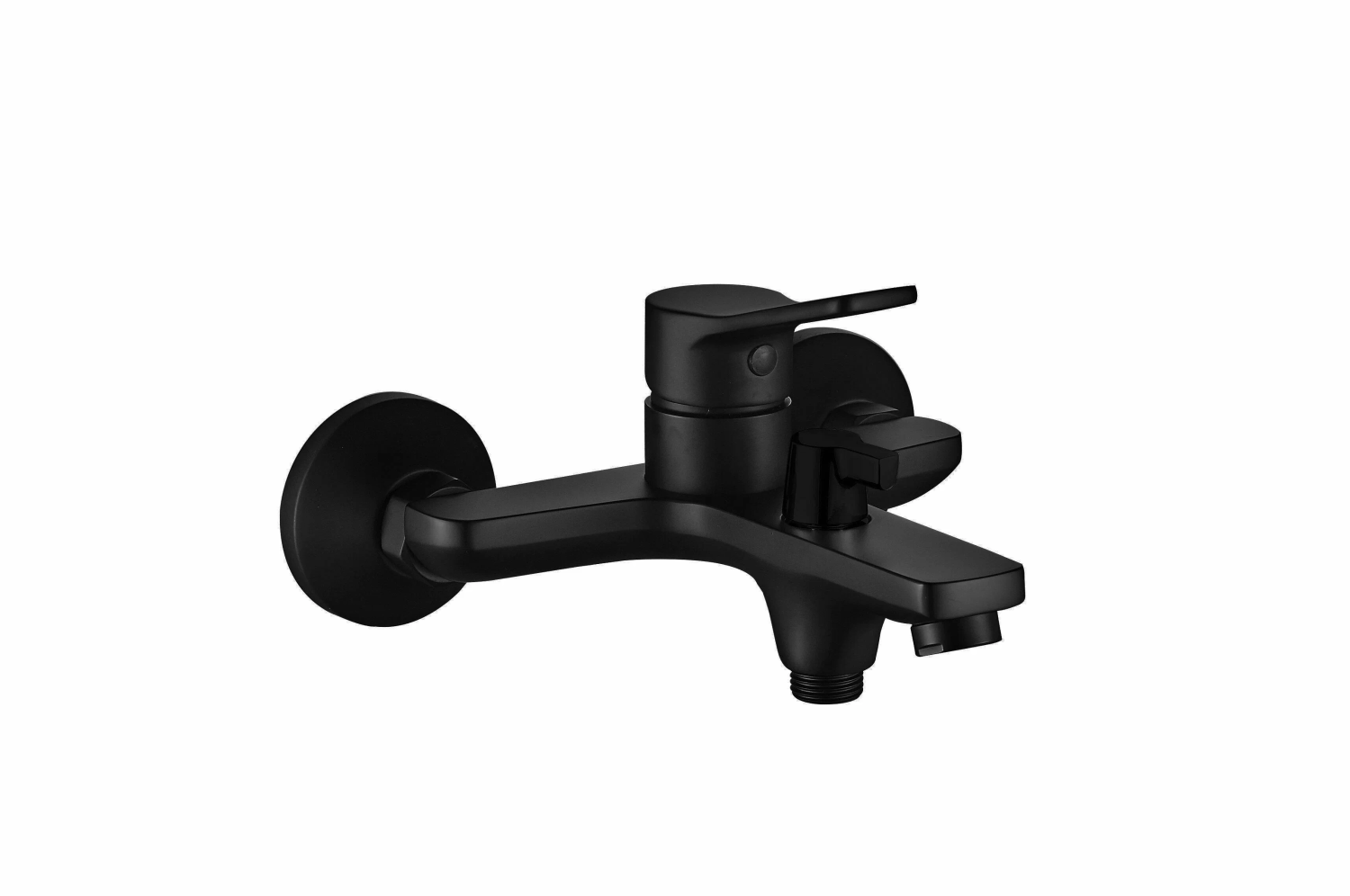 Смеситель для ванны, черный ESKO Dubai Black DI 54 B