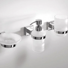 Мыльницы, дозаторы, стаканы для щёток